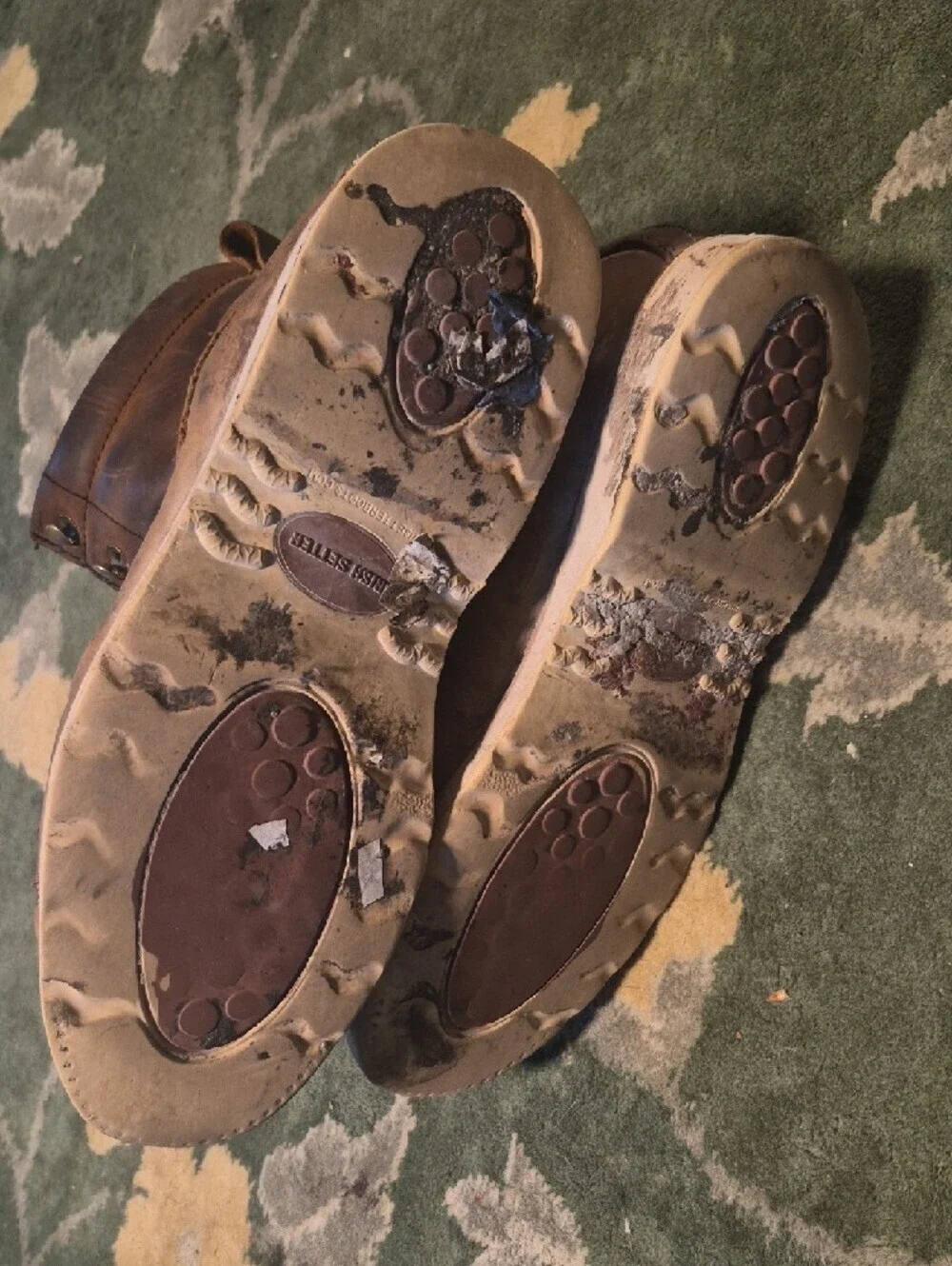 Irish Setter Brown Leather Lace-Up Work Boots